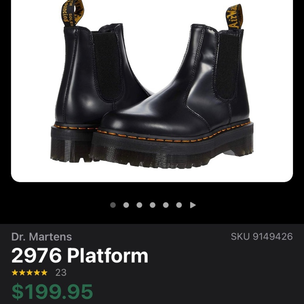 Dr. Martins 2976 Platform Boot